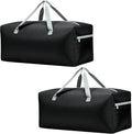 iFARADAY 2 Packs Foldable Duffel Bag 30" / 75L Lightweight with Water Rresistant for Travel