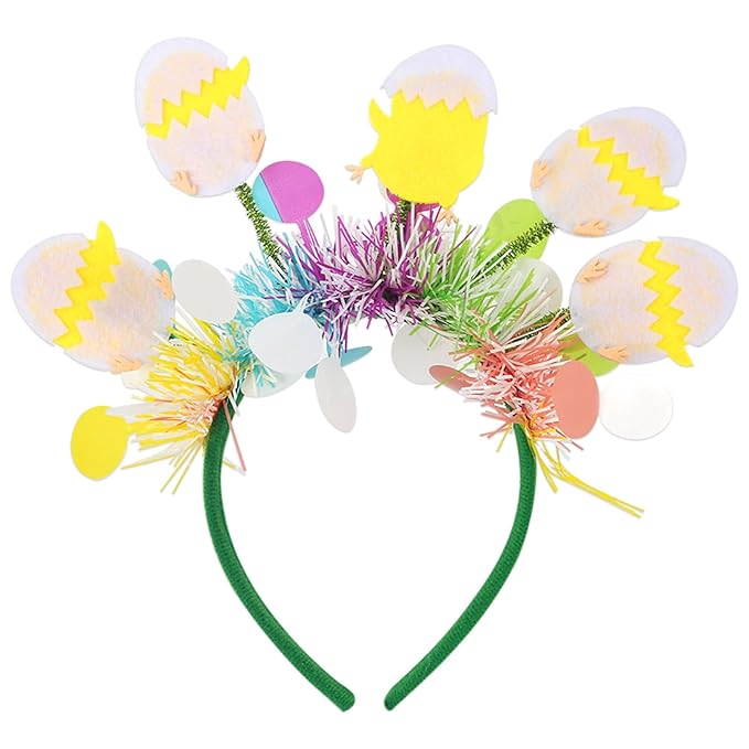 Easter Headbands for Women - Easter Cracked Eggs Headband - Easter Headbands for Easter Decorations - Easter Hair Accessories for Women