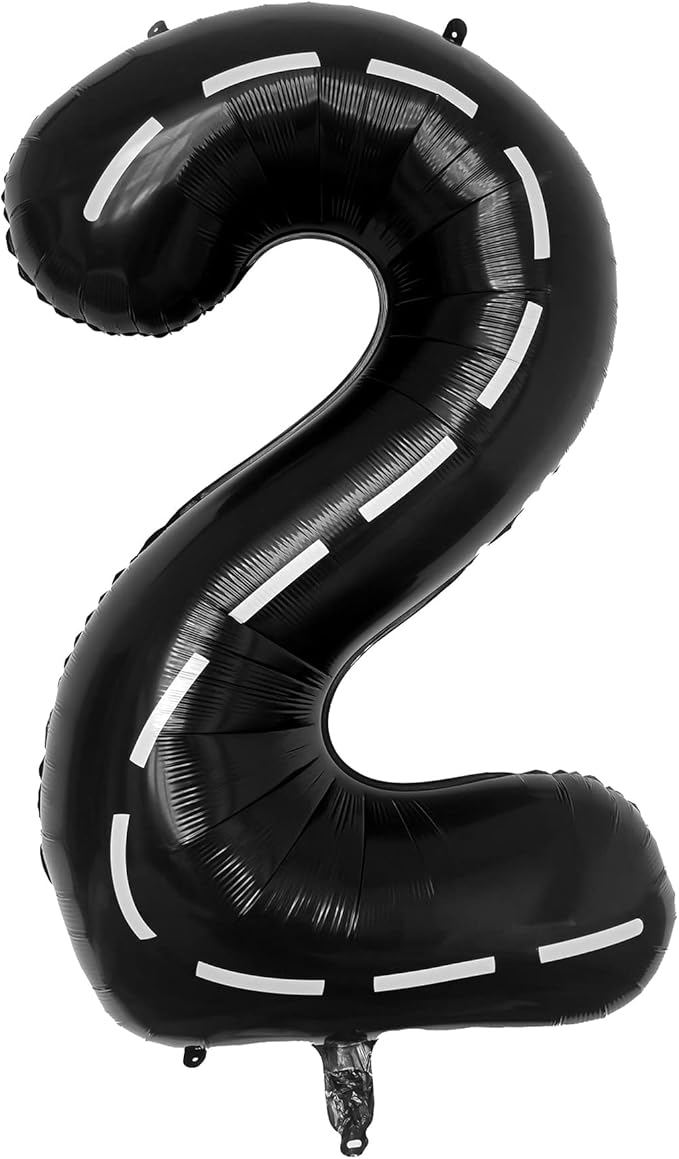 134pcs Balloons Race Car Birthday Party Supplies Decorations for Boys - Racing car Theme Party Supplies Happy Birthday Racecar Number Balloons Garland Kit Vroom Birthday Party Decorations