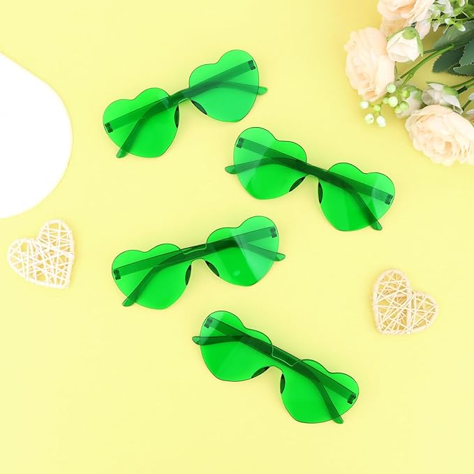 Heart Sunglasses 12/18/24 Pcs Heart Shaped Glasses for Women Cute Funny Party Glasses Party Favors Accessories