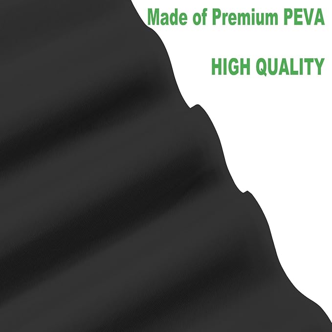 Plastic Black Tablecloths 3 Pack Disposable Table Covers 54 x 108 inch. Pitch Onyx Black Table Cloths for Parties Birthdays Weddings Anniversary BBQ Picnic, Fits 6 to 8 Foot Rectangle Tables
