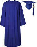 GraduatePro Matte Graduation Cap and Gown Class of 2026 Set Bulk with Tassel for High School & College 12 Colors