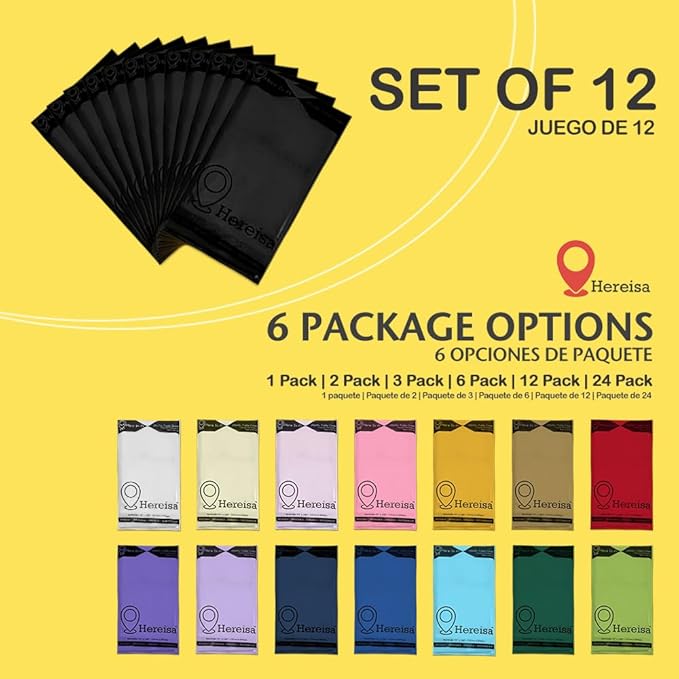 Premium Disposable Table Cloth - 12 Pack, 54 x 108 Inch Table Cloths for Parties, Decorative Tablecloths for Rectangle Tables, Black Plastic Table Cover, Leakproof & Sturdy, Black