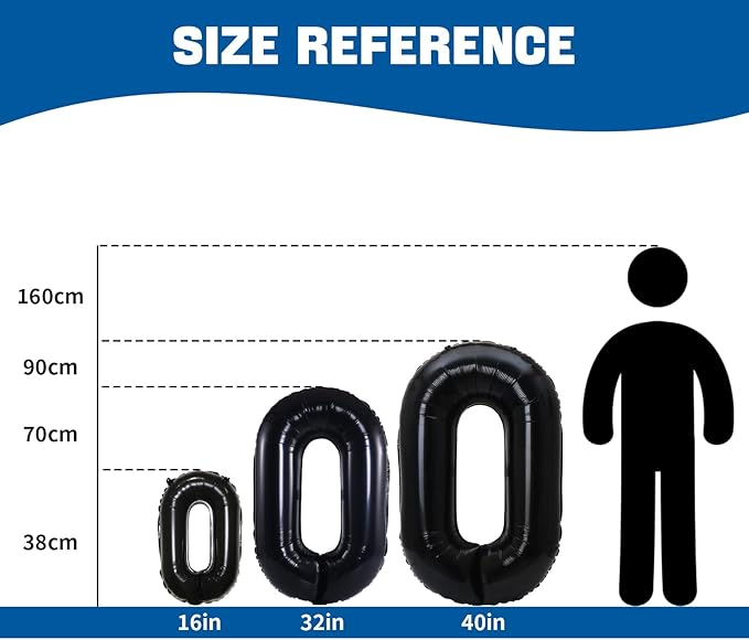 40 Inch Large Foil Helium Number Balloon Birthday Wedding Party 0-9 (Rose Gold, 7)
