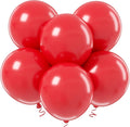18 Inch Red Balloons - 35Pcs Large Thick Red Balloons Big Round Latex Balloons for Birthday Baby Shower Wedding Graduation Christmas Galentine's Day Valentine's Day Themed Party Decorations