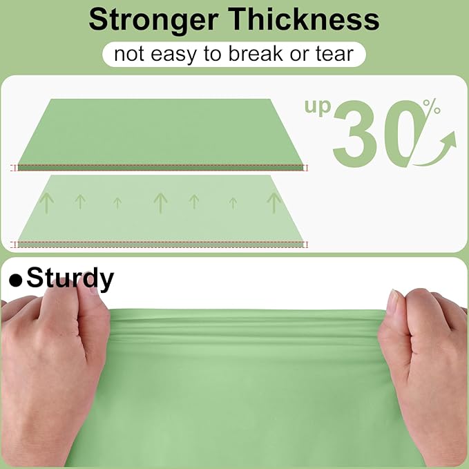 misaya 6 Packs Disposable Plastic Table Cloth, 54 x 108 Inch Waterproof Rectangle Tablecloth, Leakproof & Sturdy Decorative Table Covers for Easter, Picnic, Party and Outdoor, Sage Green