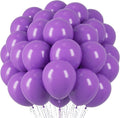 Purple Balloons, 66pack 12inch Purple Latex Party Balloons for Halloween, Graduation, Wedding, Birthday, Baby Shower, Anniversary, Valentine's Day Party Decorations