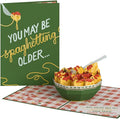 Lovepop Birthday Pop-Up Card for Her and Him - 3D Greeting Cards for Boys, Girls, Men, Women - You May Be Spaghetting Older... - 5" x 7" Card - Blank Notecard & Envelope Included