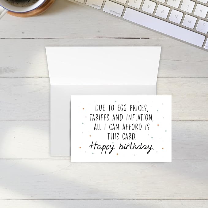 Funny Birthday Card, Hilarious Birthday Card&Gift for Women, Men, Dad, Mom, Coworker, Boss, Bestie, Sister, Brother. Unique Birthday Decor for Him Her