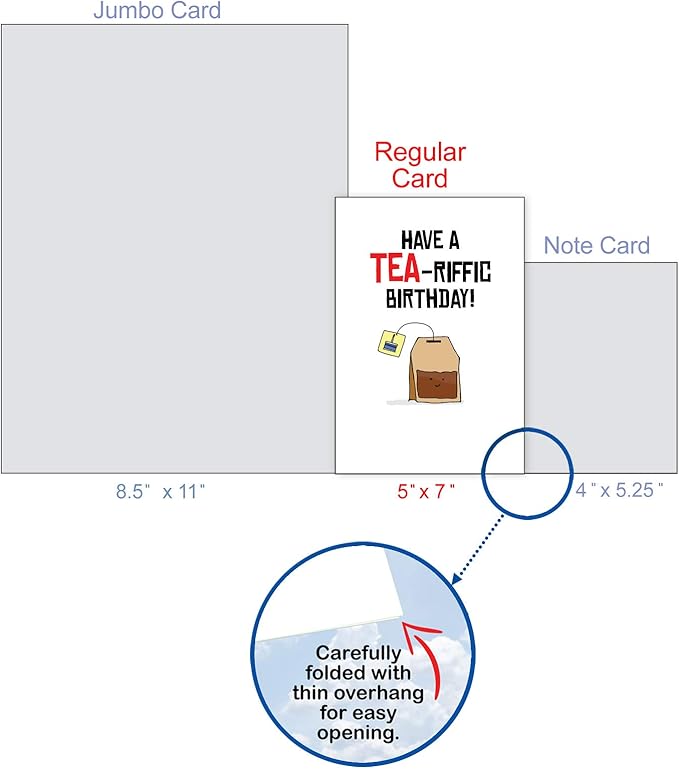 The Best Card Company - Birthday Puns Tea C6119DBDG