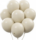 AFTERLOON® Biodegradable Mini Balloons 100 pcs Sand White 5 Inch, Matte Color Thickened Extra Strong Latex Helium Float, Baby Shower Gender Reveal Garland Arch Wedding Birthday Party Decorations