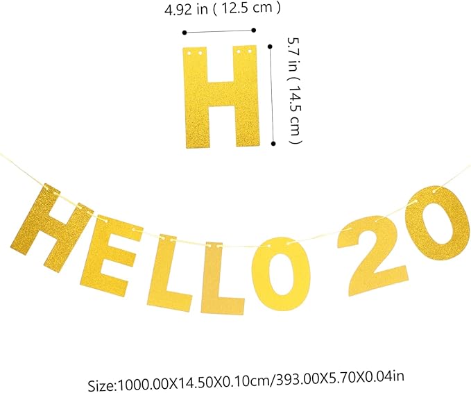 1set Glittery Birthday Party Banner for Celebrations Easy Wall Decor for Indoor and Outdoor Use for Showers and Graduation Ceremonies