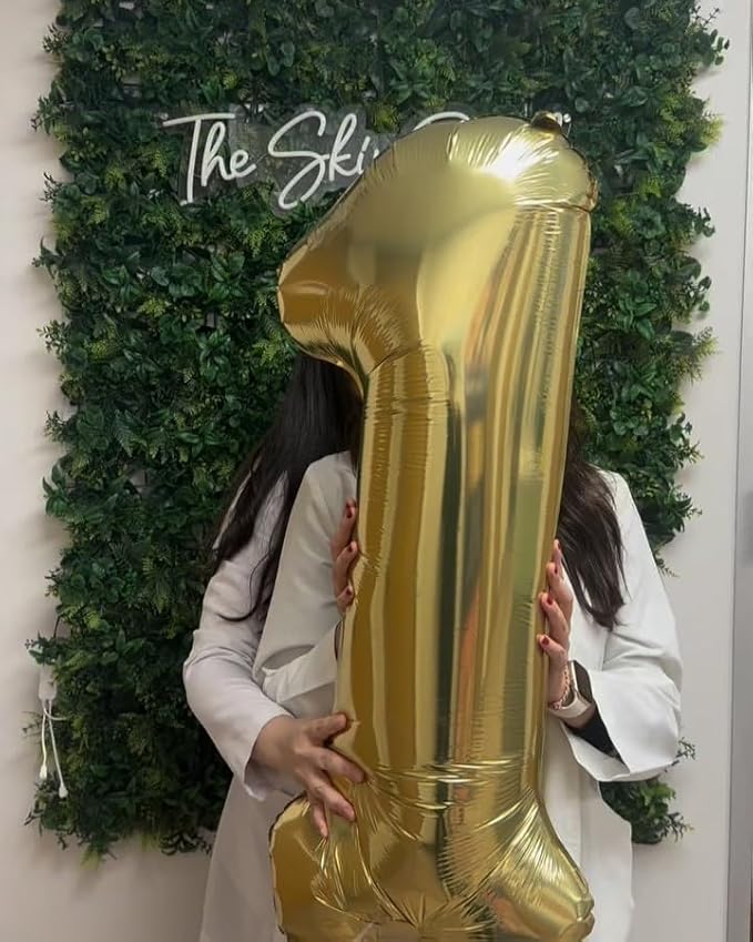 Champagne Gold 4 Balloon, Number Balloons 40 Inch, Light Gold 4th Birthday Decorations for Girls Four Large Numbers for Party Decor, Number 4 Balloon