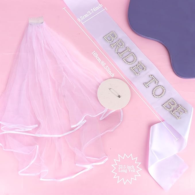 Jaciya Pearl Bride Headband with Veil