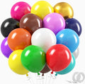 18 Inch Assorted Colors Balloons - 32Pcs Large Thick Gold Balloons Big Round Matte Chrome Party Latex Balloons for Birthday Baby Shower Wedding Graduation Anniversary Themed Party Decorations