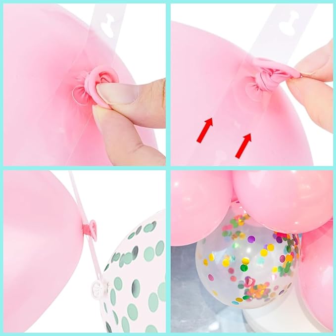 Easter Decorations Indoor Outdoor Balloon Arch Kit, Rainbow Easter Balloon Garland Kit,Happy Easter Color Balloons,Easter Bunny Balloons for Rainbow Easter Birthday Party Decorations