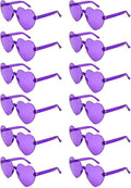 12/20Pcs Heart Shaped Sunglasses for Women, Party Favors Glasses for Wedding, Galentines, Valentines Decorations