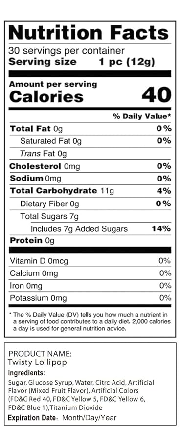 Red White and Blue Twisty Lollipops Individually Wrapped Twist Suckers Bulk for Party Favors Kid's Lollipop Candy for Birthday Blueberry Flavors 30 Pack