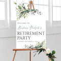 Personalized Retirement Yard Sign, Personalized Lawn Decoration for Happy Retirement Celebration, Outdoor Welcome Board for Party Entrance, Event Decor for Coworker Farewell Party, 12x18 Inch #7