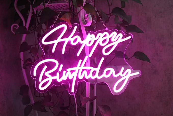 Ulalaza LED Neon Sign Night Light for Wall Party Décor Bedroom Room Bar Wedding Home Birthday Art Decoration Christmas with USB Chain Light modulator 5v 16.5''*9.1''