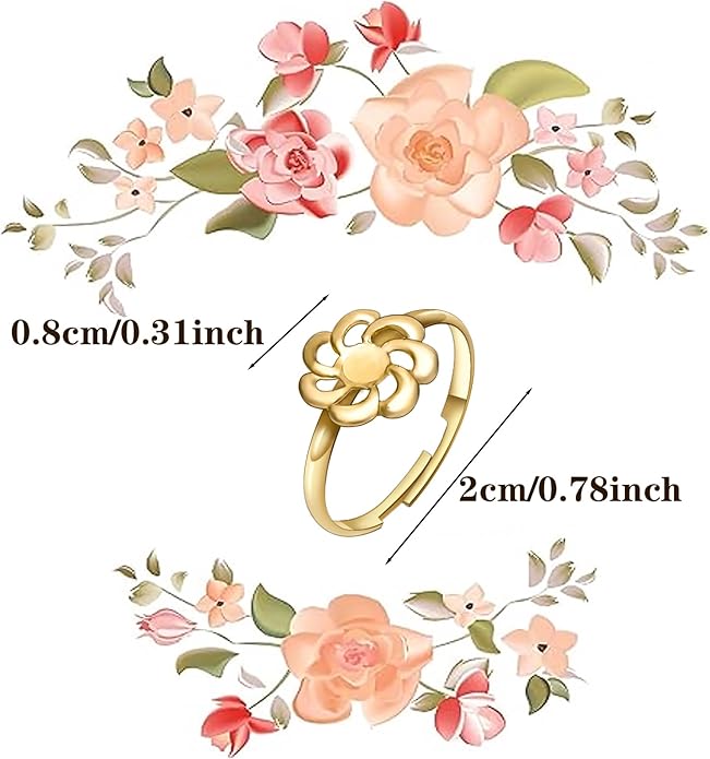 NEWITIN 120 Pieces Fake Rings Diamond Engagement Rings Silver Ring for Bridal Shower Party Game Wedding Table Decorations