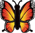 Orange Monarch Butterfly Jumbo 46" Foil Party Balloon