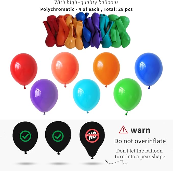 Balloon Column Kit for Floor-Balloon Columns with Stand, Base and Pole,Balloon Tower Backdrop Decoration for Wedding, Baby Shower, Birthday Party, or Bachelorette Parties (MULTICOLOR)