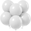 18 Inch Balloons - 35Pcs Large Thick White Latex Balloons for Birthday, Baby Shower, Wedding, Graduation, Themed Party Decorations