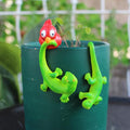 Tortoise Figure Plant Pot Hanger, Turtle Flower Pot Hugger, Resin Tortoise Statue, Funny Pot Huggers for Planters, Cute Climbing Tortoise Flower Pot Hugger, Garden Fence Balcony Patio Yard (BIRD)