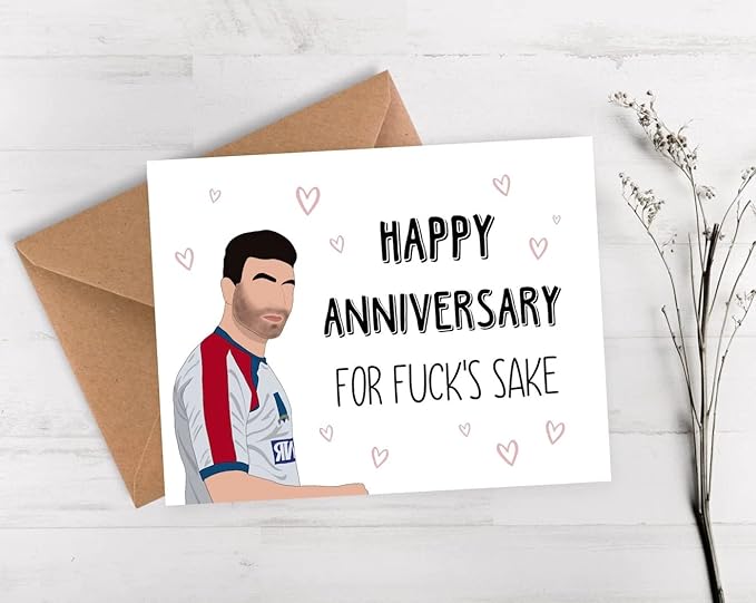 BALOR Gifts | Card For Her | Card For Him | Funny Birthday Card | Gift | Popular Birthday Card | Happy Birthday | 4.25 x 5.5 Folded Cardstock Greeting Card (Anniversary Card)