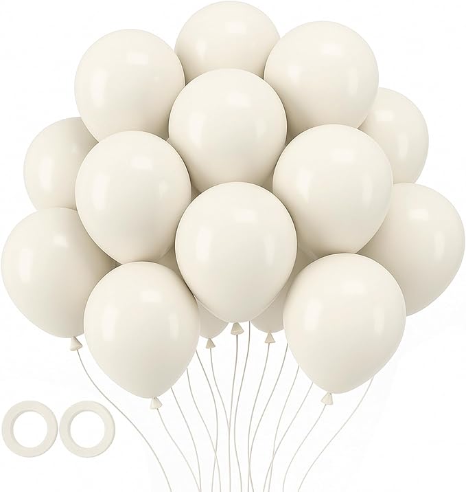 105pcs Sand Balloons 12inch Party Latex Balloons for Boys Girls Birthday Baby Shower Gender Reveal Wedding Sunflower Party Decorations