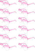 12/20Pcs Heart Shaped Sunglasses for Women, Party Favors Glasses for Wedding, Galentines, Valentines Decorations