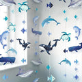 Cheerland Sea Animal Birthday Decorations Under The Sea Party Decorations Whale Party Ocean Creature Garland Hanging Geometric Nautical Turtle Orca Garland Ocean Party Marine Life Aquarium Classroom