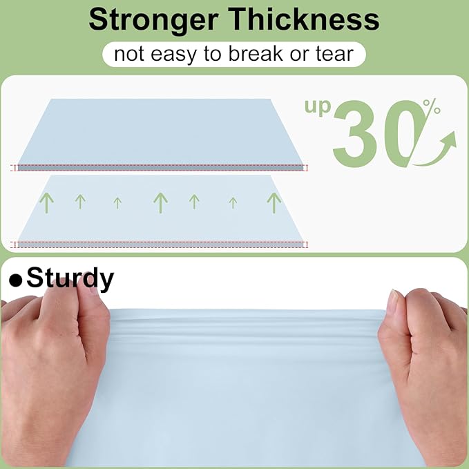 misaya 6 Packs Disposable Plastic Table Cloth, 54 x 108 Inch Waterproof Rectangle Tablecloth, Leakproof & Sturdy Decorative Table Covers for Easter, Picnic, Party and Outdoor, Baby Blue