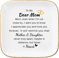 Mom Ring Jewelry Dish - Mother&Daughter Birthday Gifts for Moms Christmas Valentines Mothers Day from Daughter
