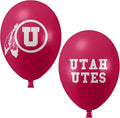 Utah Utes Balloons 10 Pack 11" Official Licensed Logos, Helium Quality Latex Balloons, Perfect for College Football Team Celebration, Decorated Front and Back by Westrick