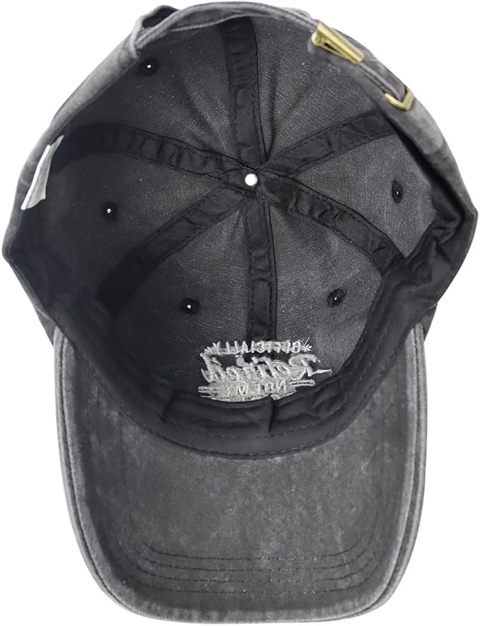 Officially Retired Hat for Women Men, Funny Adjustable Cotton Embroidery Retirement Baseball Cap