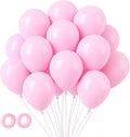 105pcs Pink Balloons 12inch Party Latex Balloons for Boys Girls Birthday Baby Shower Gender Reveal Wedding Sunflower Party Decorations