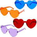 Heart Sunglasses Heart Shaped Glasses Bulk Valentines Halloween Bachelorette Party Decorations Glasses Women Men
