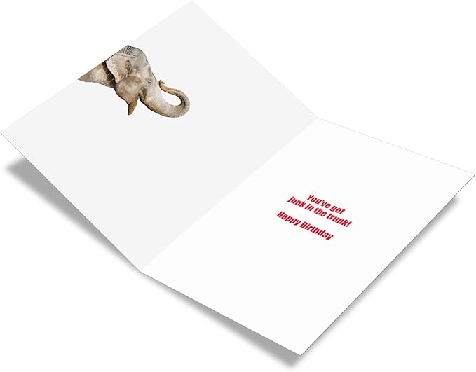 NobleWorks -1 Funny Birthday Card for Men - Inappropriate Grown-Up Humor, Hilarious Birthdays (Buyer Discretion Advised) - Breathe Through that Thing 9982