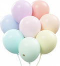 AFTERLOON® Biodegradable Balloons Pastel Assorted 12 Inch 100 Pack, Matte Color Thickened Extra Strong Latex Helium Float, for Baby Shower Gender Reveal Wedding Birthday Party Decorations Rainbow