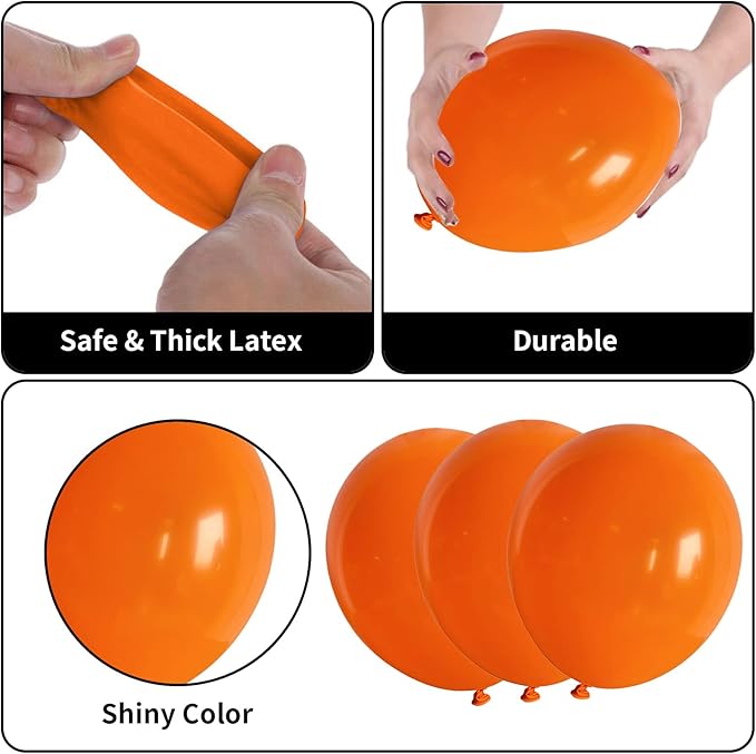 Dog Paw Balloon Arch, 105 Pcs Blue and Orange Paw Print Balloons Garland Kit, Big Bone Foil Balloon Orange Blue Confetti Balloons for Kids Children Dog Theme Birthday Party Decorations Supplies