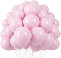 110pcs Light Pink Balloons 12inch Pastel Pink Latex Party Balloons for Boys Girls Birthday Party, Baby Shower, Wedding, Gender Reveal, Baby Shower, Anniversary Party Decorations