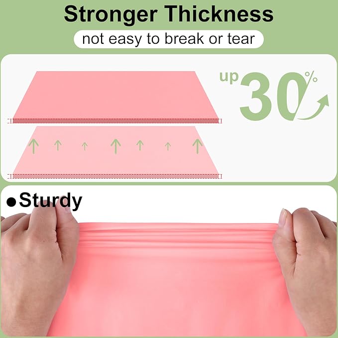 misaya 6 Packs Disposable Plastic Table Cloth, 54 x 108 Inch Waterproof Rectangle Tablecloth, Leakproof & Sturdy Decorative Table Covers for Easter, Picnic, Party and Outdoor, Peach