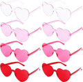 Heart Glasses Heart Shape Sunglasses for Valentine Mardi Gras Summer Women's Party Favor