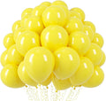 110pcs Yellow Balloons 12inch Yellow Latex Party Balloons for Graduation, Wedding, Birthday, Gender Reveal, Baby Shower, Anniversary, Sunflower and Honeybee Theme Party Decorations