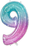 Number 9 Balloon, Large number balloons 40 inch, 9th Birthday Party Decorations Supplies 9 Year Old Birthday Sign Decor