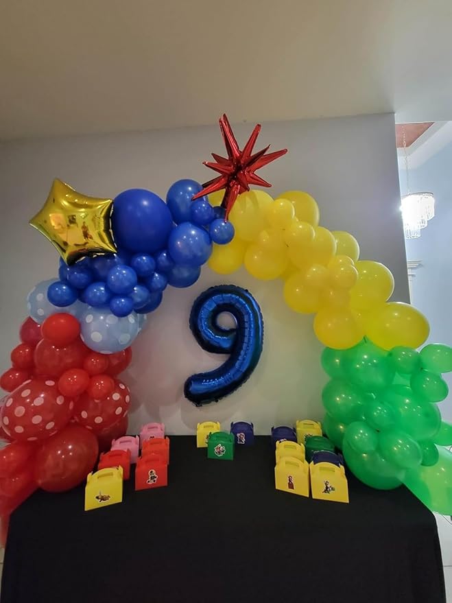 40 Inch Dark Blue Numbers 9 Balloon, Balloons Decorations for 9 19 90 Birthday Party, Engagement, Wedding, Graduations, Photo Shoot Supplies
