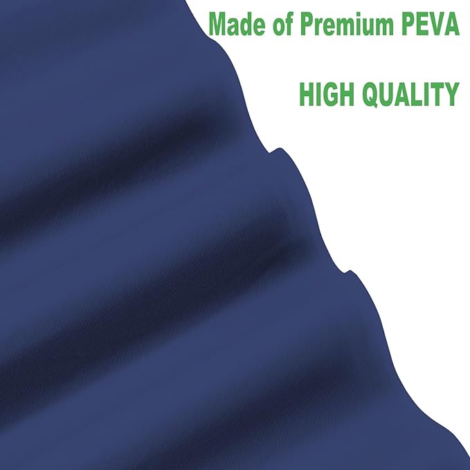 Plastic Navy Blue Tablecloths 3 Pack Disposable Table Covers 54" x 108" Deep Blue Table Cloths PEVA Party Tablecovers for Parties Picnic Birthday Wedding Banquet, Fits 6 to 8 Foot Rectangle Tables