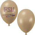 Florida State Seminoles Balloons 10 Pack 11" Official Licensed Logos, Helium Quality Latex Balloons, Perfect for College Football Team Celebration, Decorated Front and Back by Westrick